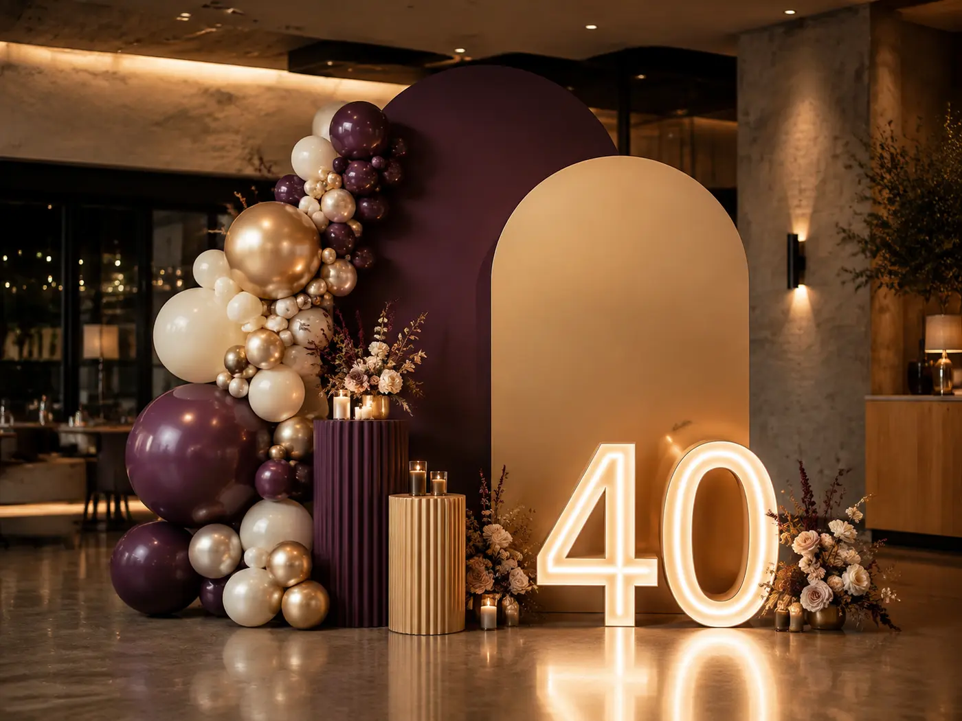 Birthday hire Melbourne setup by Loving Moments Events